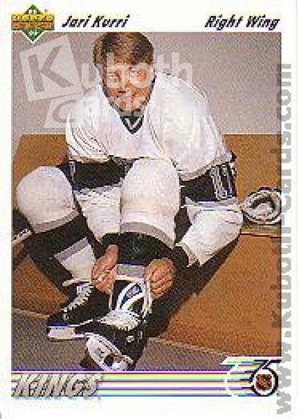 NHL 1991-92 Upper Deck - No 366 - Jari Kurri