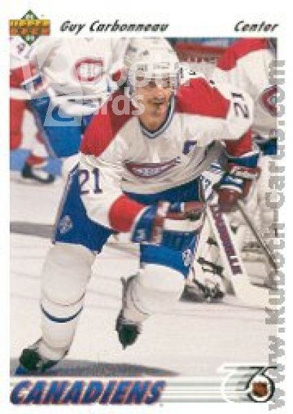 NHL 1991-92 Upper Deck - No 265 - Guy Carbonneau