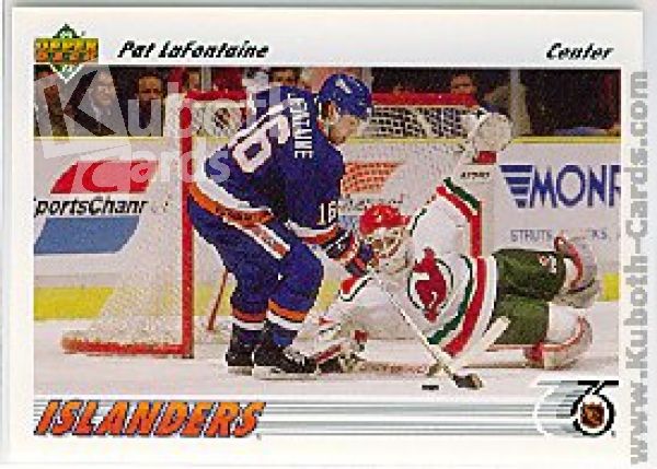 NHL 1991-92 Upper Deck - No 253 - Pat LaFontaine