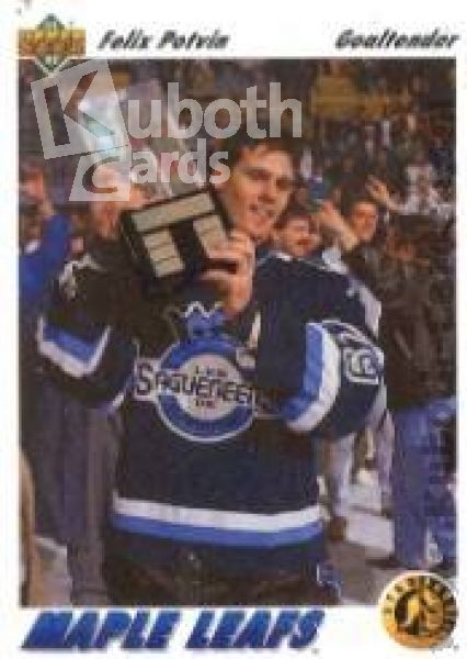 NHL 1991-92 Upper Deck - No 460 - Felix Potvin