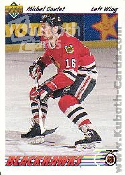 NHL 1991-92 Upper Deck - No. 374 - Michel Goulet