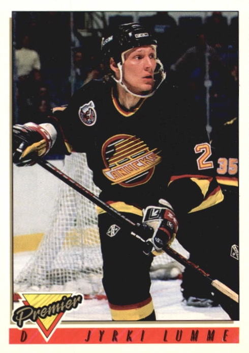 NHL 1993-94 OPC Premier - No 475 - Jyrki Lumme
