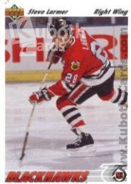 NHL 1991-92 Upper Deck - No 257 - Steve Larmer