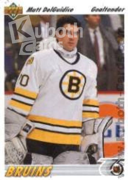 NHL 1991-92 Upper Deck - No 463 - Matt DelGuidice