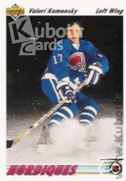 NHL 1991-92 Upper Deck - No. 273 - Valeri Kamensky