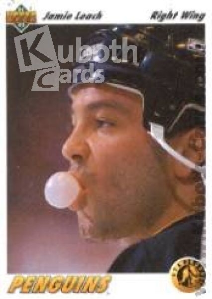 NHL 1991-92 Upper Deck - No. 447 - Jamie Leach