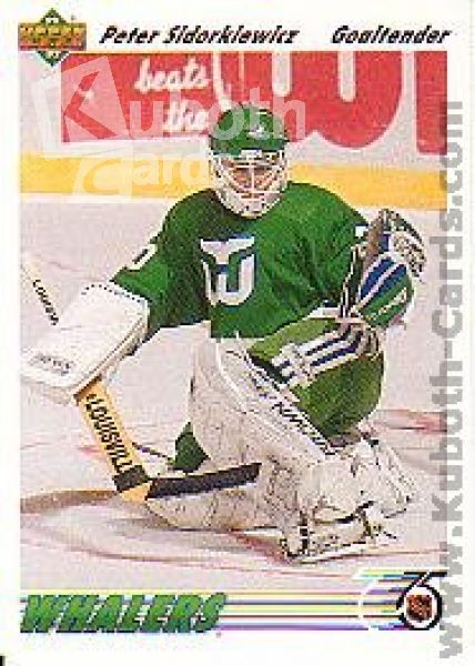 NHL 1991-92 Upper Deck - No. 325 - Peter Sidorkiewicz