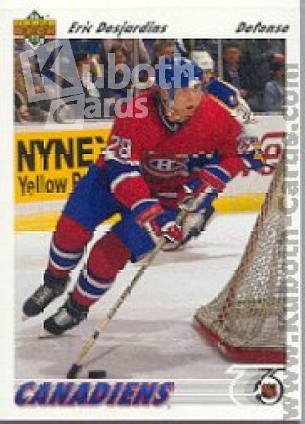 NHL 1991-92 Upper Deck - No 360 - Eric Desjardins