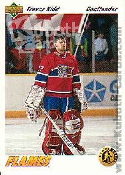 NHL 1991-92 Upper Deck - No 449 - Trevor Kidd