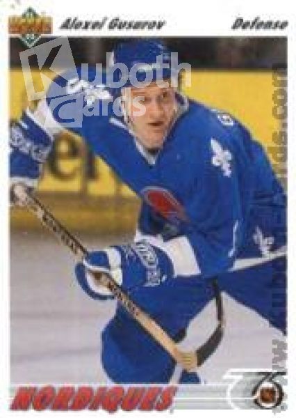 NHL 1991-92 Upper Deck - No 365 - Alexei Gusarov