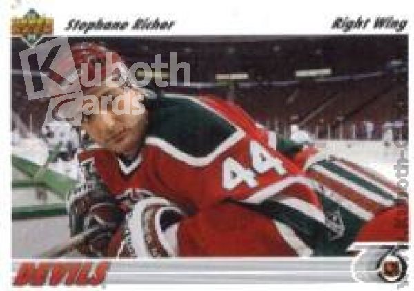 NHL 1991-92 Upper Deck - No 536 - Stephane Richer