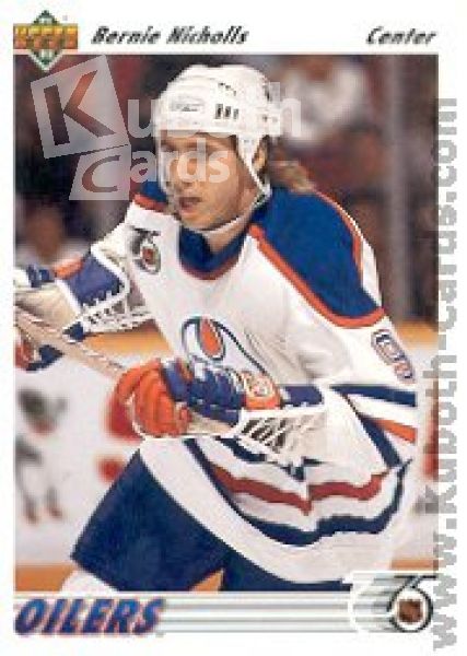 NHL 1991-92 Upper Deck - No 566 - Bernie Nicholls