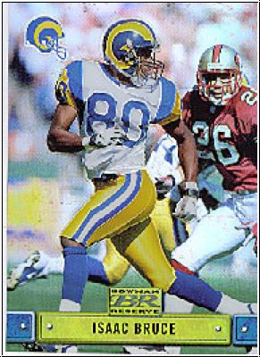 NFL 2000 Bowman Reserve - No 86 - Isaac Bruce