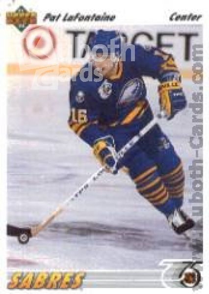 NHL 1991-92 Upper Deck - No 556 - Pat LaFontaine