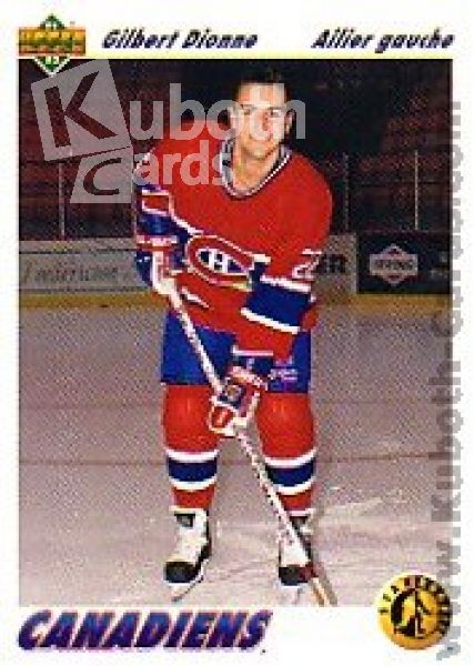 NHL 1991-92 Upper Deck French - No 448 - Gilbert Dionne