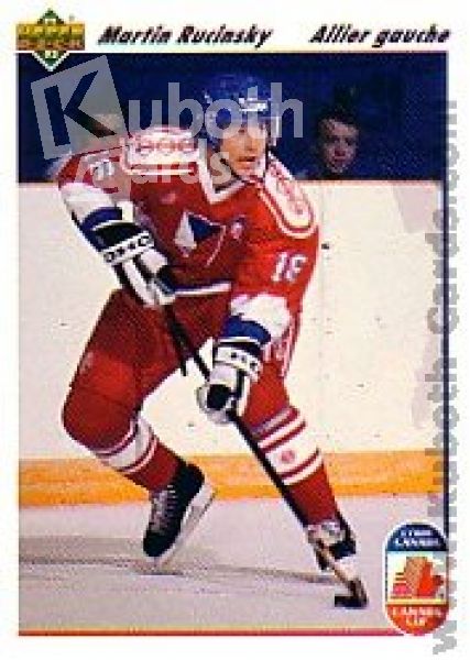 NHL 1991-92 Upper Deck French - No 19 - Martin Rucinsky