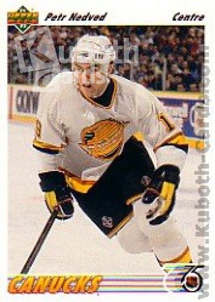 NHL 1991-92 Upper Deck French - No 227 - Petr Nedved