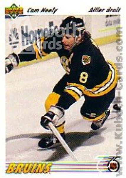 NHL 1991-92 Upper Deck French - No 234 - Cam Neely