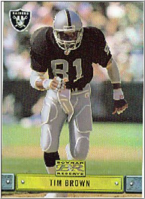 NFL 2000 Bowman Reserve - No. 93 - Tim Brown