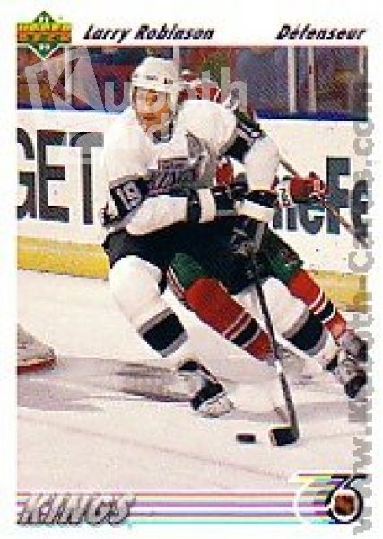 NHL 1991-92 Upper Deck French - No 499 - Larry Robinson