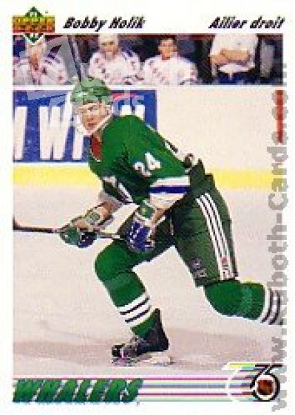 NHL 1991-92 Upper Deck French - No. 233 - Bobby Holik