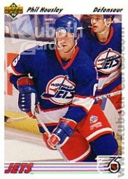 NHL 1991-92 Upper Deck French - No 106 - Phil Housley