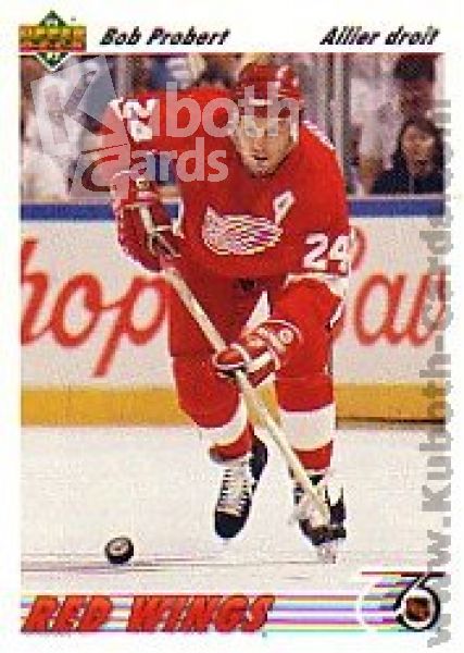 NHL 1991-92 Upper Deck French - No. 239 - Bob Probert