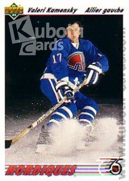 NHL 1991-92 Upper Deck French - No 273 - Valeri Kamensky