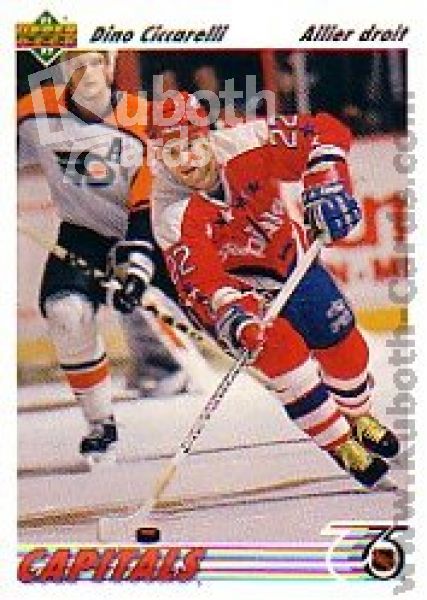 NHL 1991-92 Upper Deck French - No 276 - Dino Ciccarelli