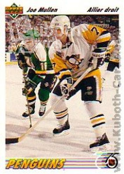 NHL 1991-92 Upper Deck French - No 201 - Joe Mullen