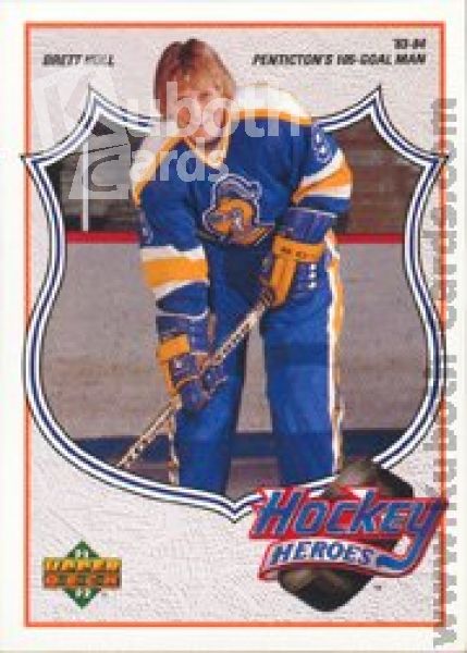 NHL 1991-92 Upper Deck Brett Hull Heroes - No 1 of 9 - Brett Hull