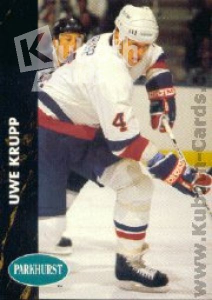 NHL 1991-92 Parkhurst - No 109 - Uwe Krupp