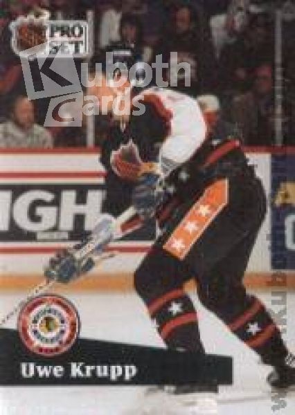 NHL 1991-92 ProSet - No 301 - Uwe Krupp