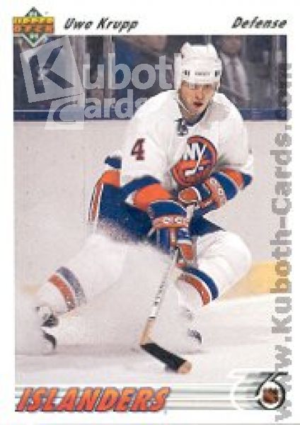 NHL 1991-92 Upper Deck - No 540 - Uwe Krupp