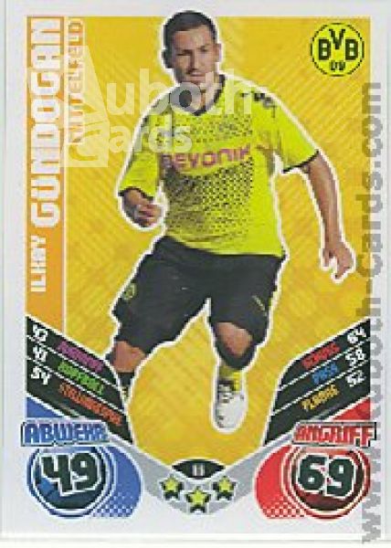 Soccer 2011/12 Topps Match Attax - No 66 - Ilkay Gündogan