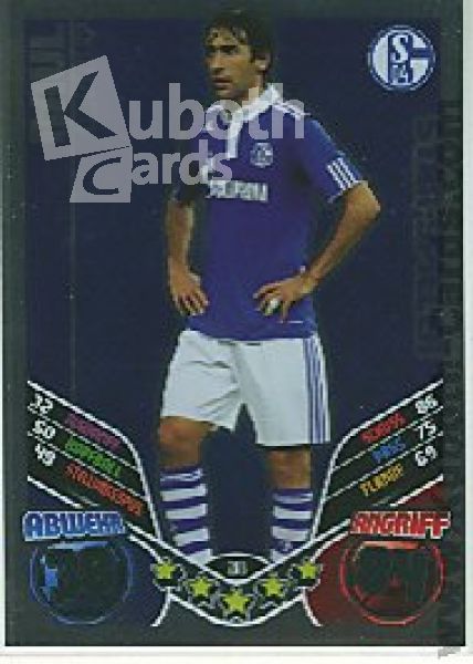 Soccer 2011/12 Topps Match Attax - No 268 - Raul