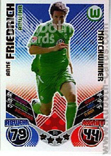 Soccer 2011/12 Topps Match Attax - No 376 - Arne Friedrich