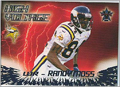 NFL 2000 Vanguard High Voltage - No 21 - Randy Moss