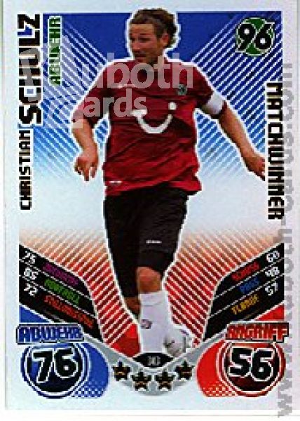 Soccer 2011/12 Topps Match Attax - No 343 - Christian Schulz