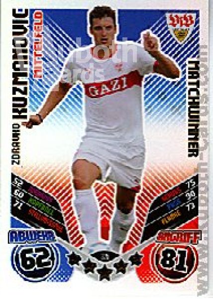 Soccer 2011/12 Topps Match Attax - No 375 - Z. Kuzmanovic