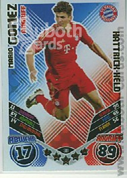 Soccer 2011/12 Topps Match Attax - No 381 - Mario Gomez