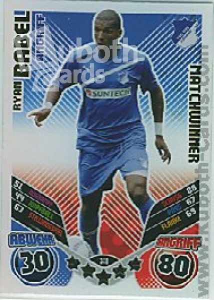 Fussball 2011 / 12 Topps Match Attax - No 348 - Ryan Babel