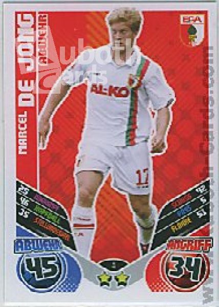 Soccer 2011/12 Topps Match Attax - No 4 - Marcel de Jong