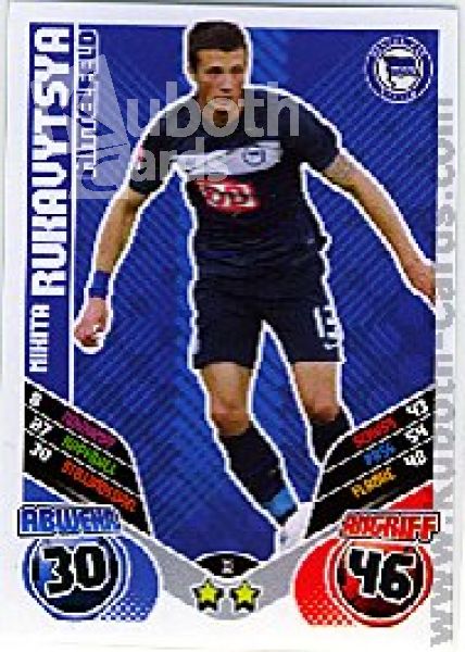 Soccer 2011/12 Topps Match Attax - No 33 - N. Rukavystsya