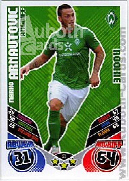 Soccer 2011/12 Topps Match Attax - No 53 - Marko Arnautovic