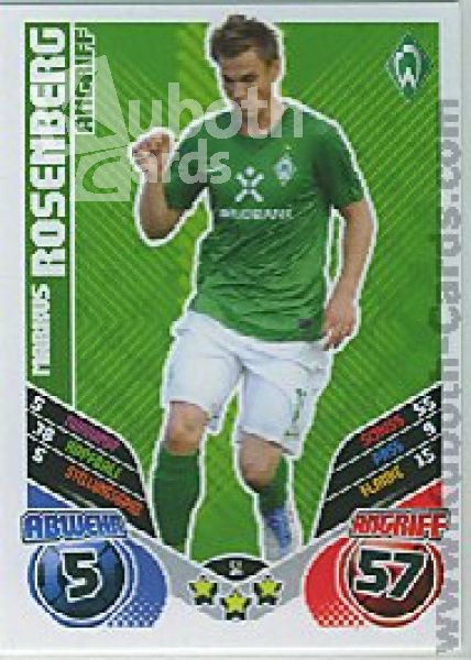 Soccer 2011/12 Topps Match Attax - No 54 - Markus Rosenberg