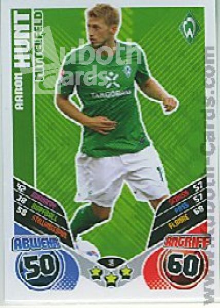 Soccer 2011/12 Topps Match Attax - No 49 - Aaron Hunt