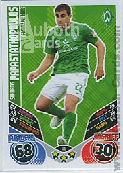 Soccer 2011/12 Topps Match Attax - No 44 - Papastathopoulos