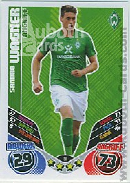 Soccer 2011/12 Topps Match Attax - No 51 - Sandro Wagner