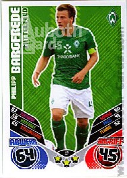 Soccer 2011/12 Topps Match Attax - No 47 - Philipp Bargfrede